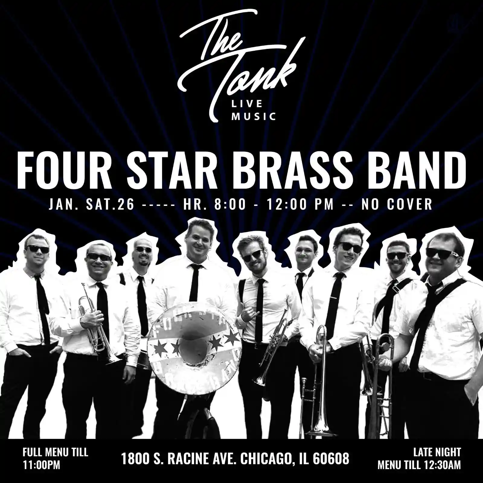 Four Star Brass Band Poster