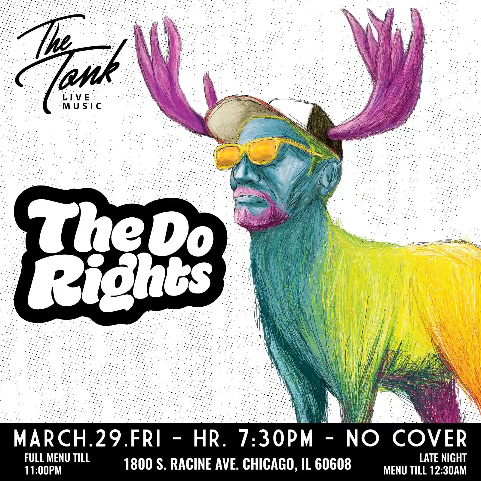 The Do Rights! artist poster